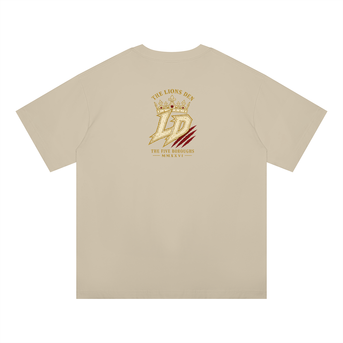 Roar of the Den Oversized Drop-Shoulder Tee