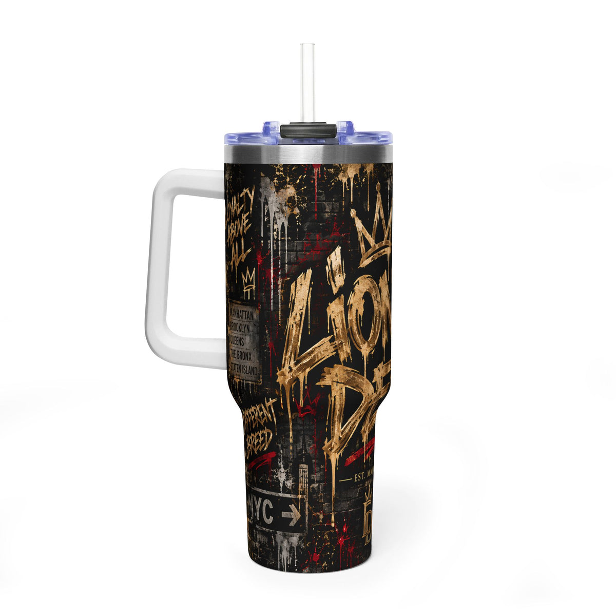 Brick by Brick Lions Den Tumbler, 40oz