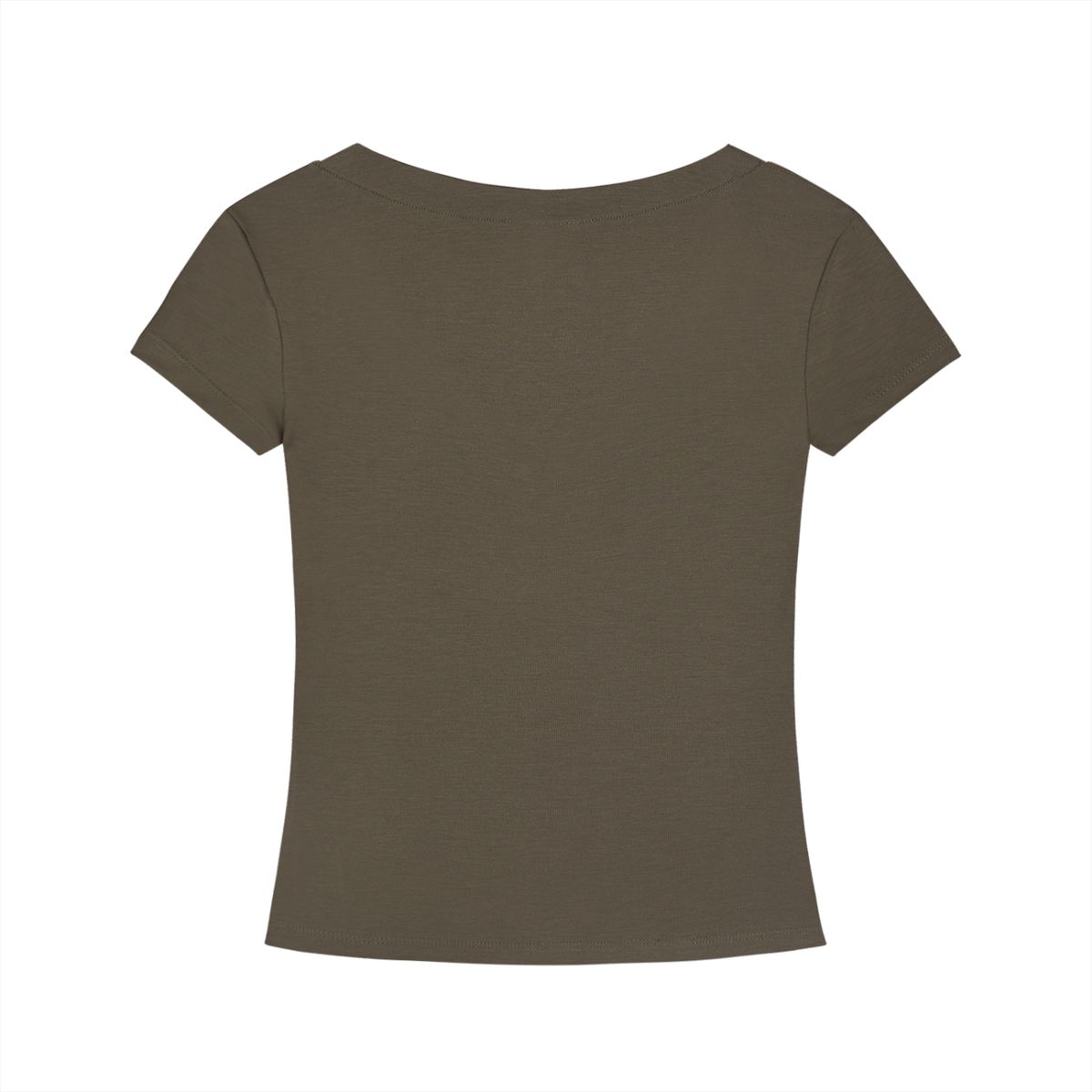 The Den Crown Tencel Slim-Fit V-Neck Tee