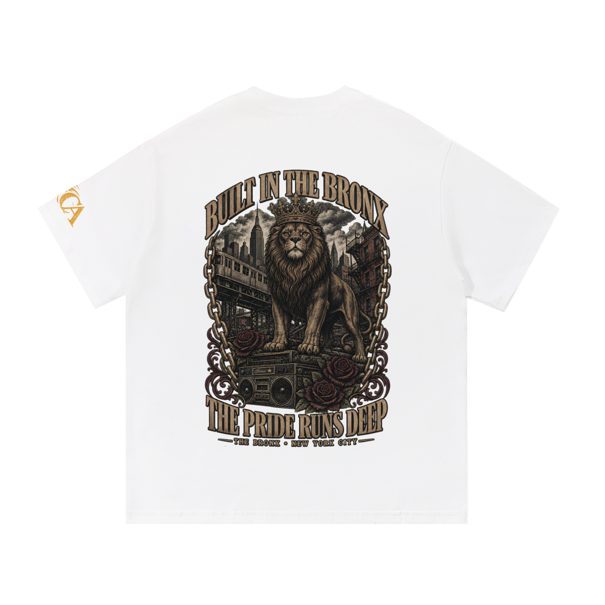 Lions Den Serif Essential Cotton Tee