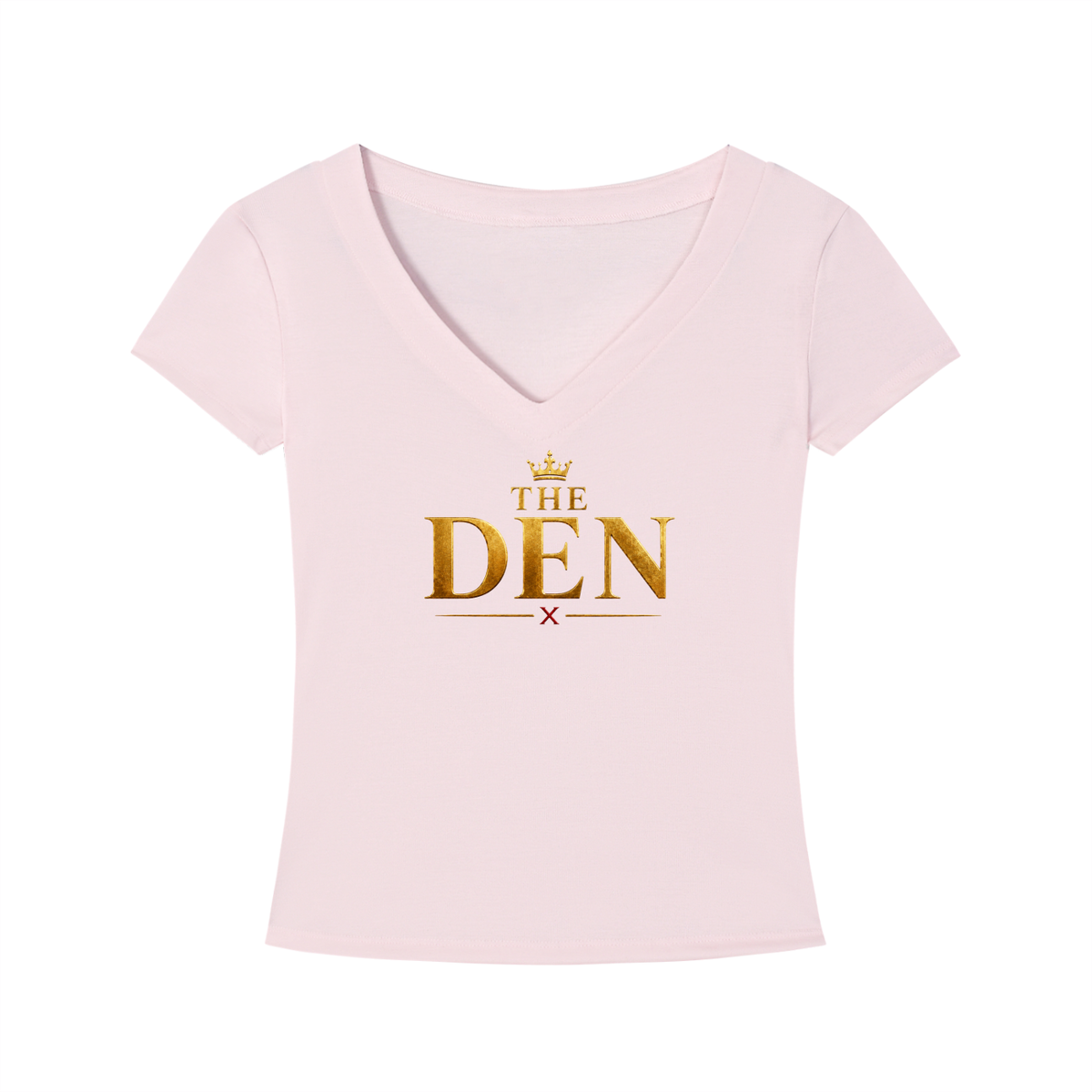 The Den Crown Tencel Slim-Fit V-Neck Tee