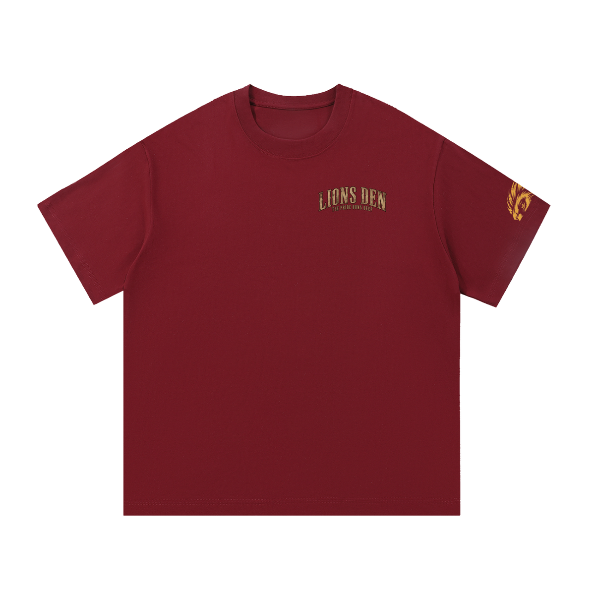 Lions Den Serif Essential Cotton Tee