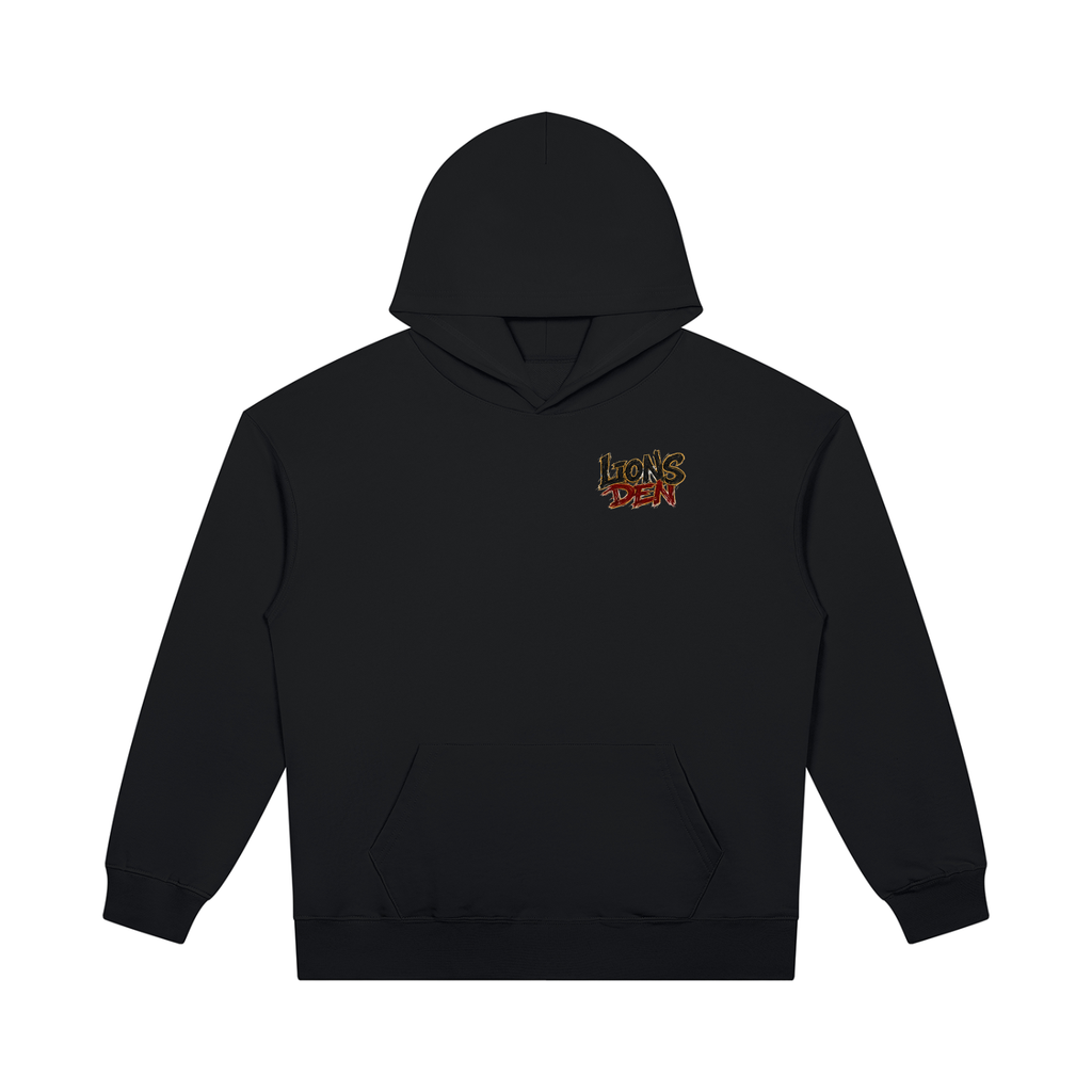 Stealth Scratch Lion Heavyweight Pullover Hoodie