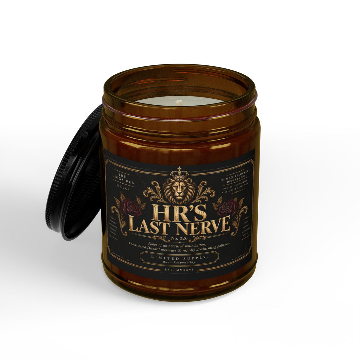 HR’s Last Nerve Soy Candle