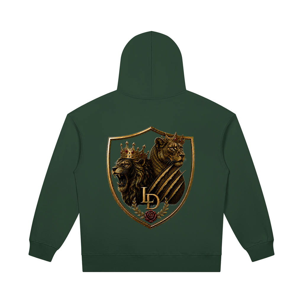 Twin Lion Scratch Shield Heavyweight Hoodie