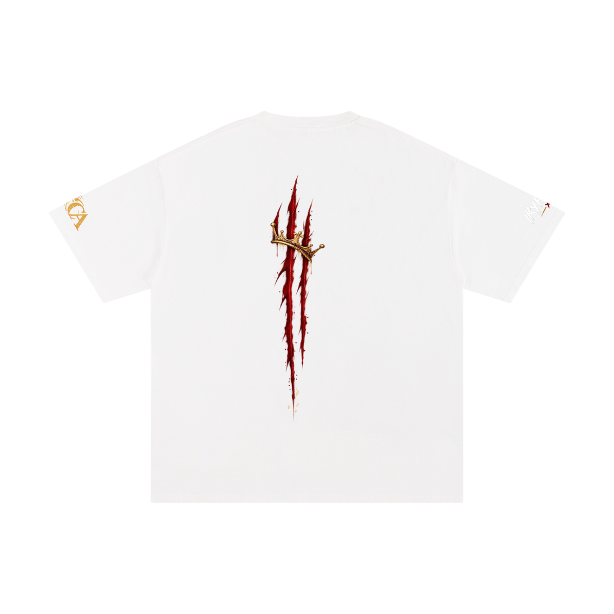 IKYF Lion White Pure Cotton Tee