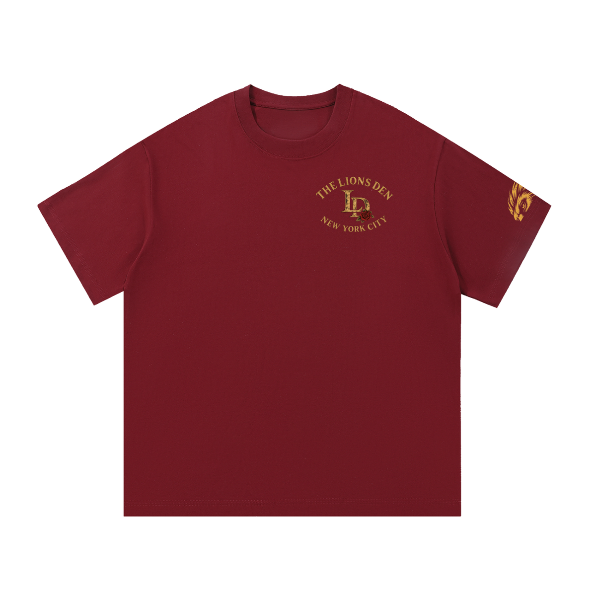 Lions Den New York City Emblem Oversized Tee