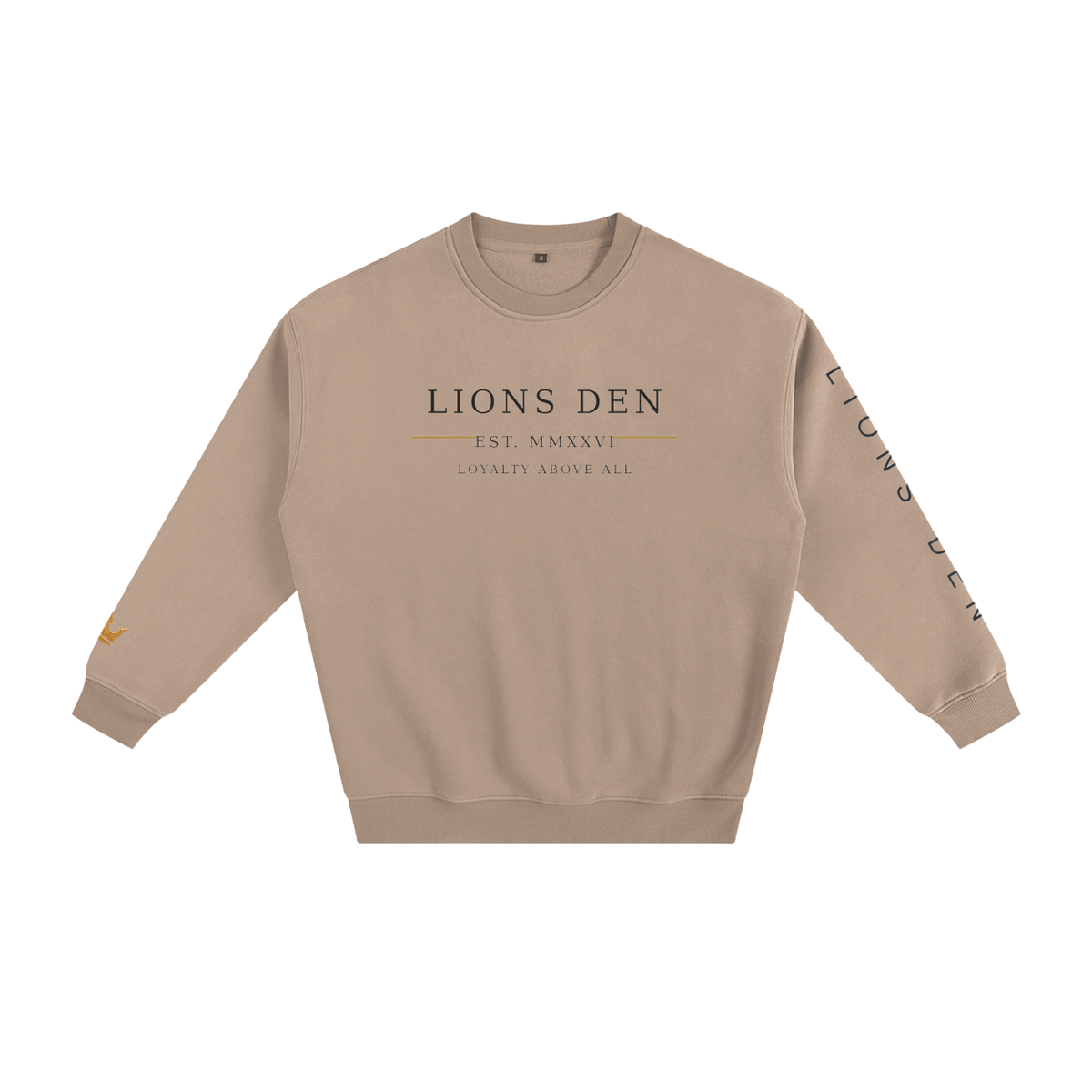 Loyalty Above All Linework Fleece Crewneck