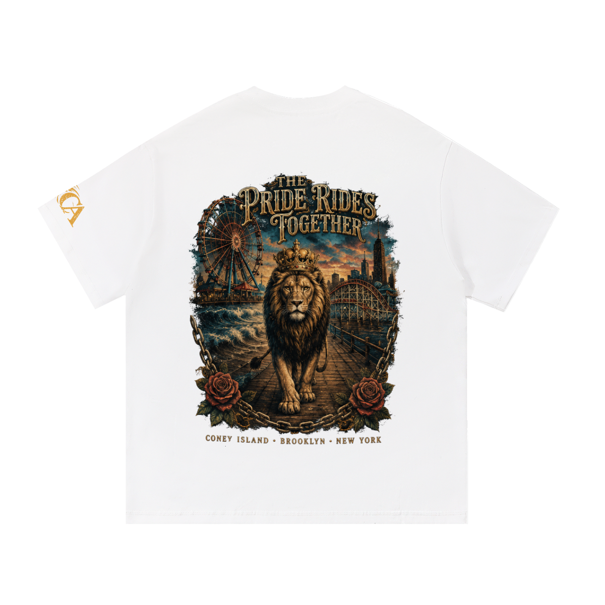 Built for the Pride Crest Essential Cotton Tee