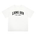 Lions Den EST 2026 Oversized Drop-Shoulder Tee