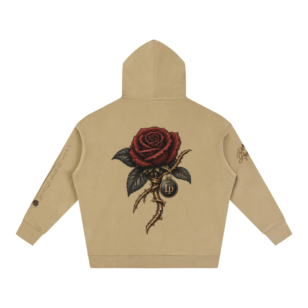 MMXXVI Crown & Rose Oversized Fleece Hoodie