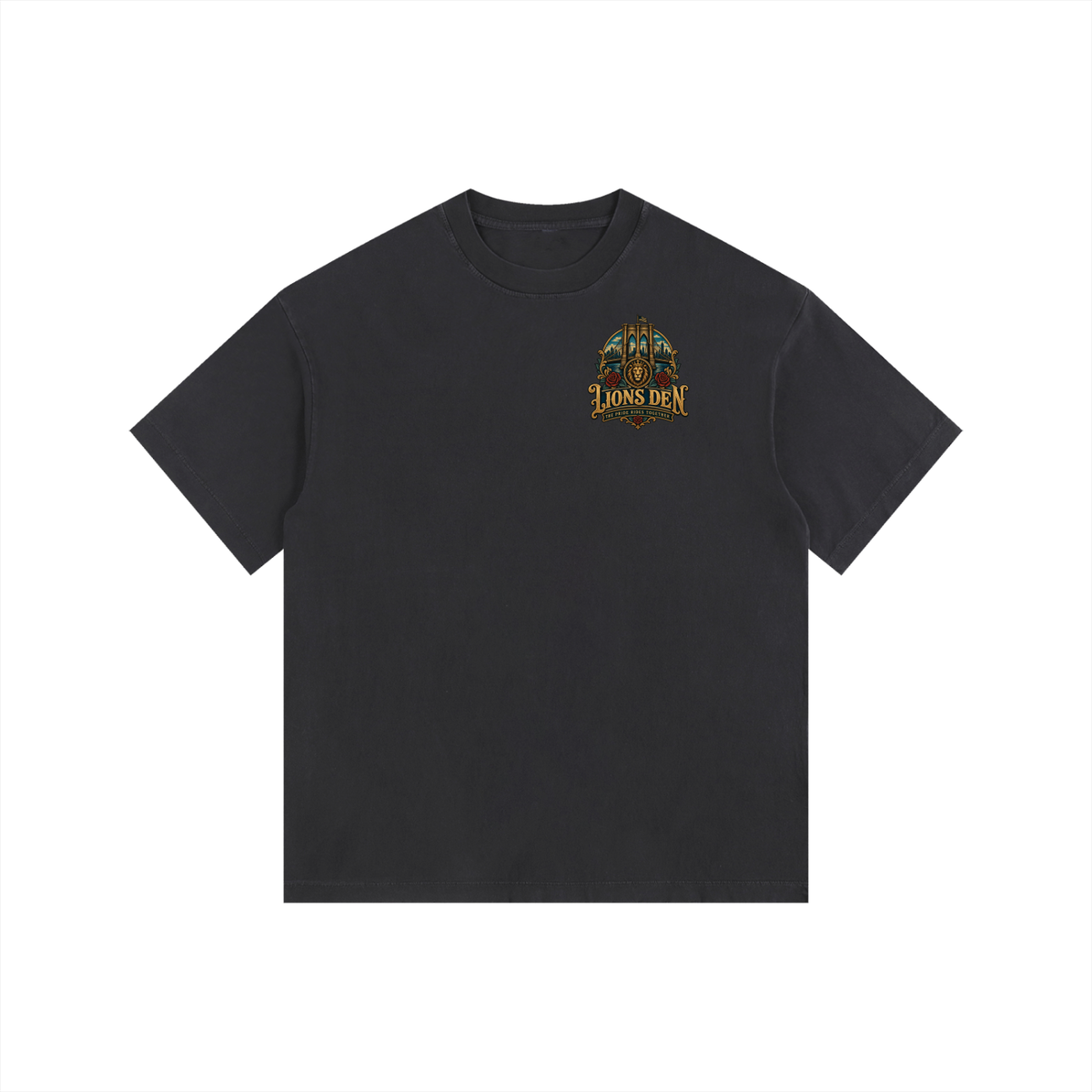 Built for the Pride Vintage-Wash Oversized Tee