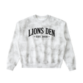 Lions Den EST. 2026 Dirty-Wash Boxy Fleece Sweatshirt