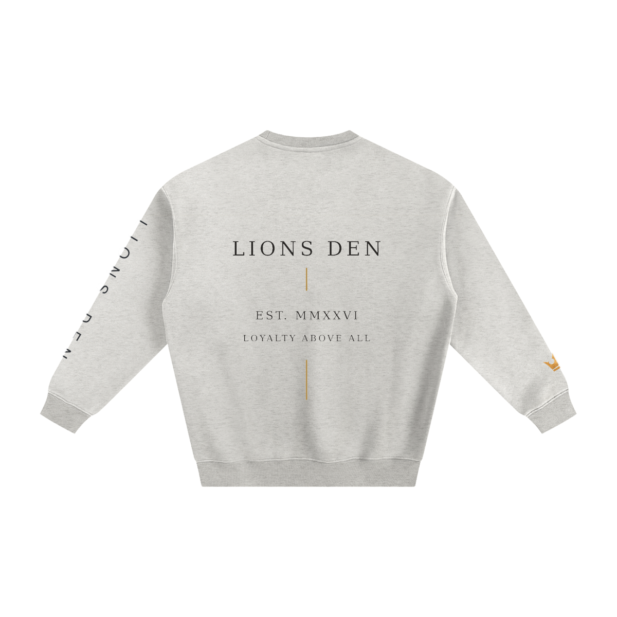 Loyalty Above All Linework Fleece Crewneck