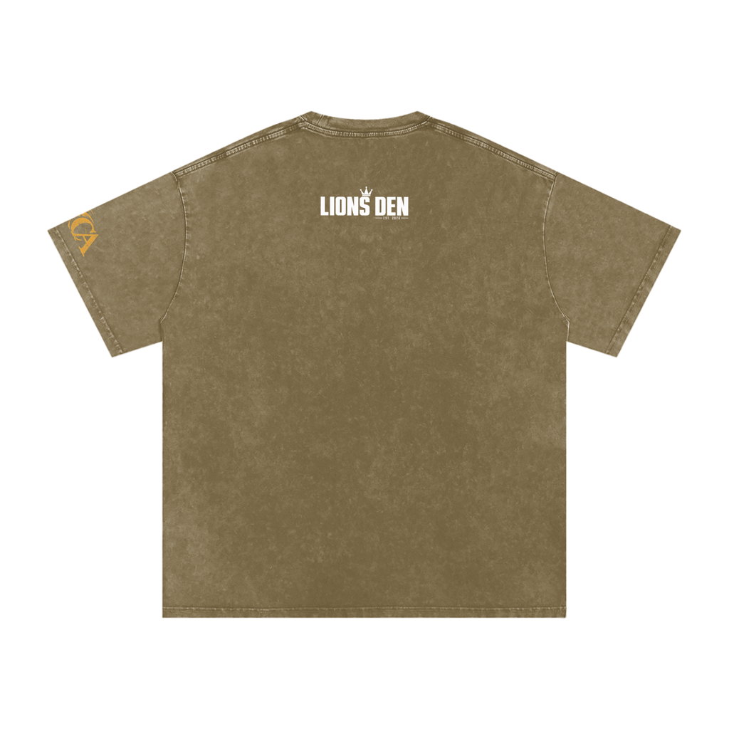 Pride Manifesto Lion Snow-Wash Oversized Tee