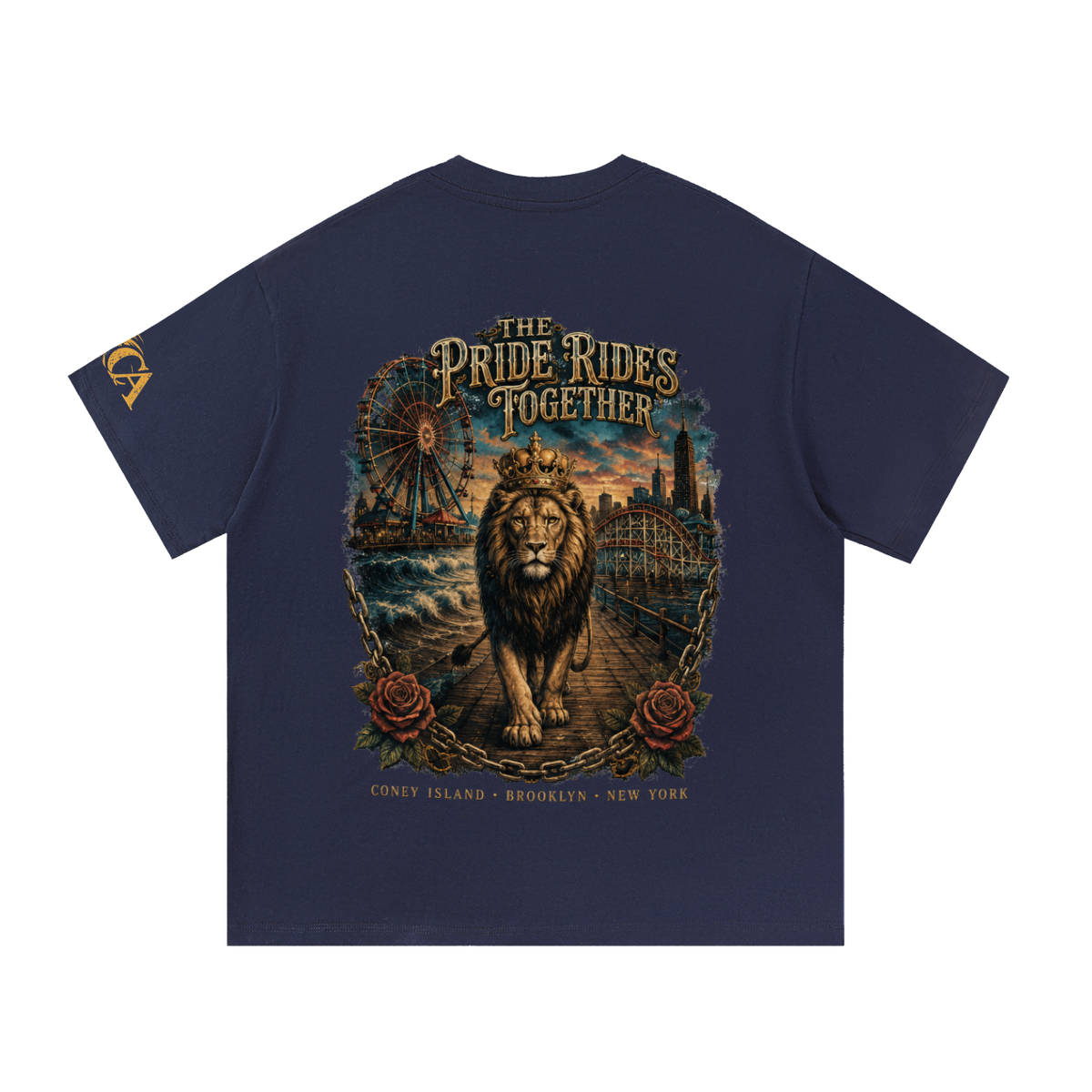 Built for the Pride Crest Essential Cotton Tee