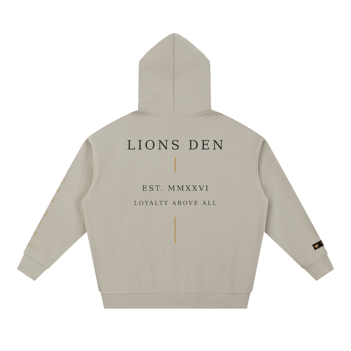 Lions Den Heritage Loyalty Heavyweight Hoodie