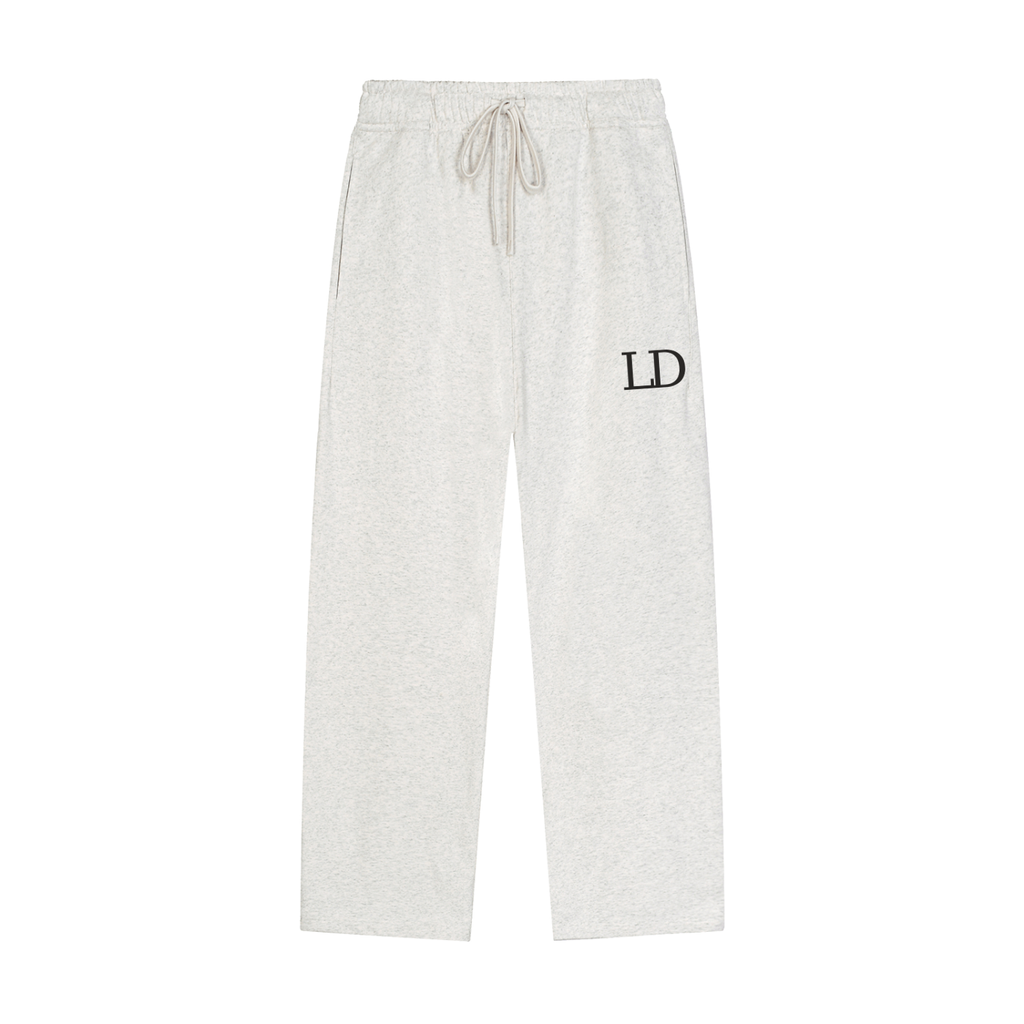 LD Minimal Straight-Leg Sweatpants