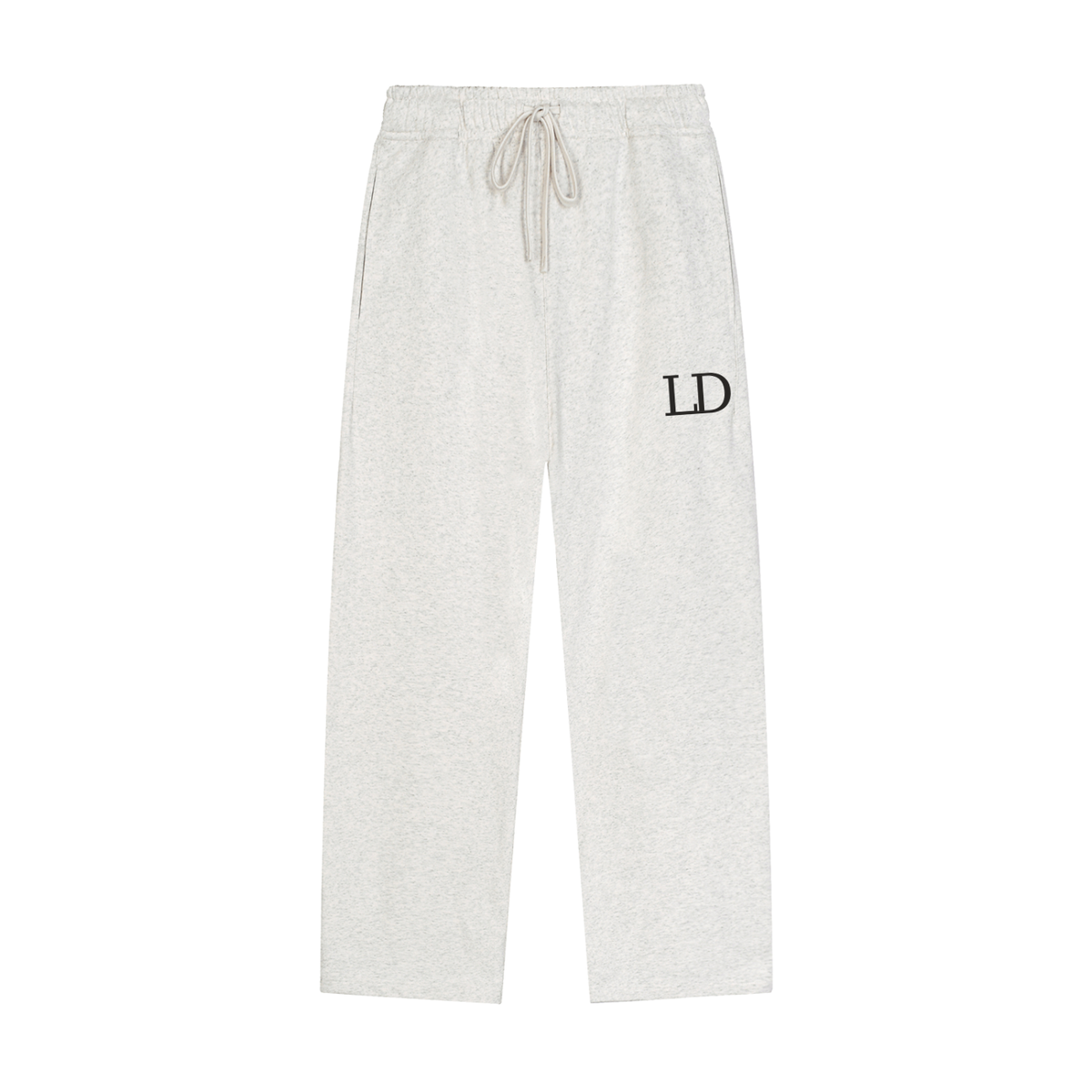 LD Minimal Straight-Leg Sweatpants