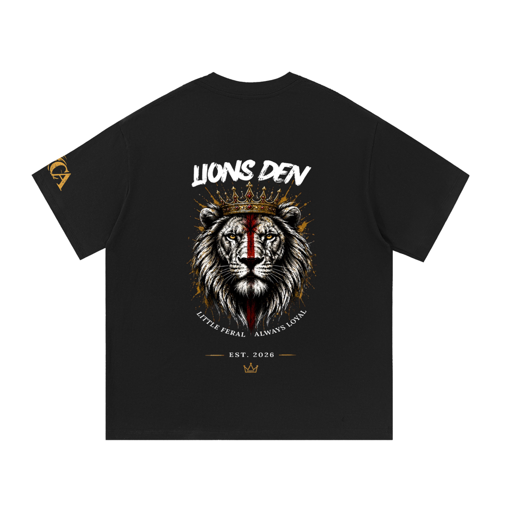 Crowned Lion Chest Essential Cotton Tee