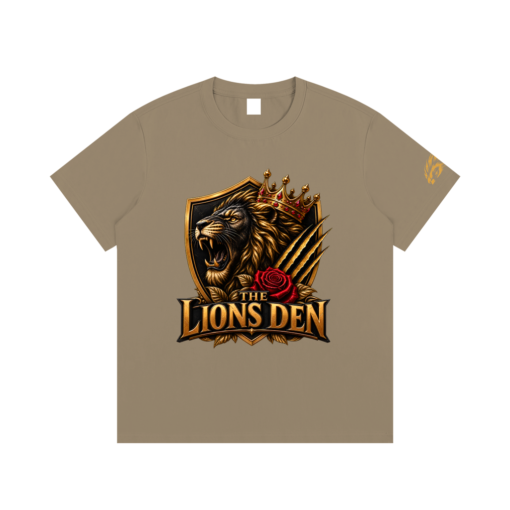 Crowned Lion Roar Essential Cotton Tee