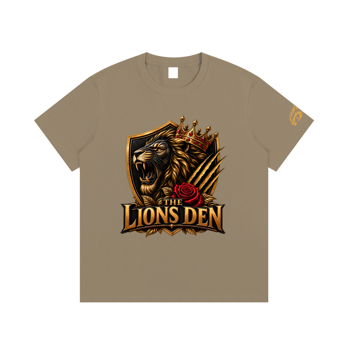 Crowned Lion Roar Essential Cotton Tee