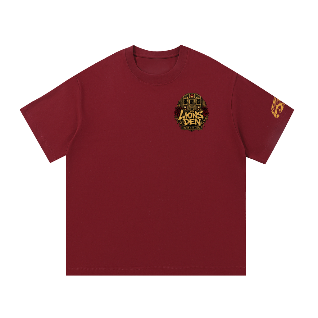 The Den Never Sleeps Subway Oversized Tee