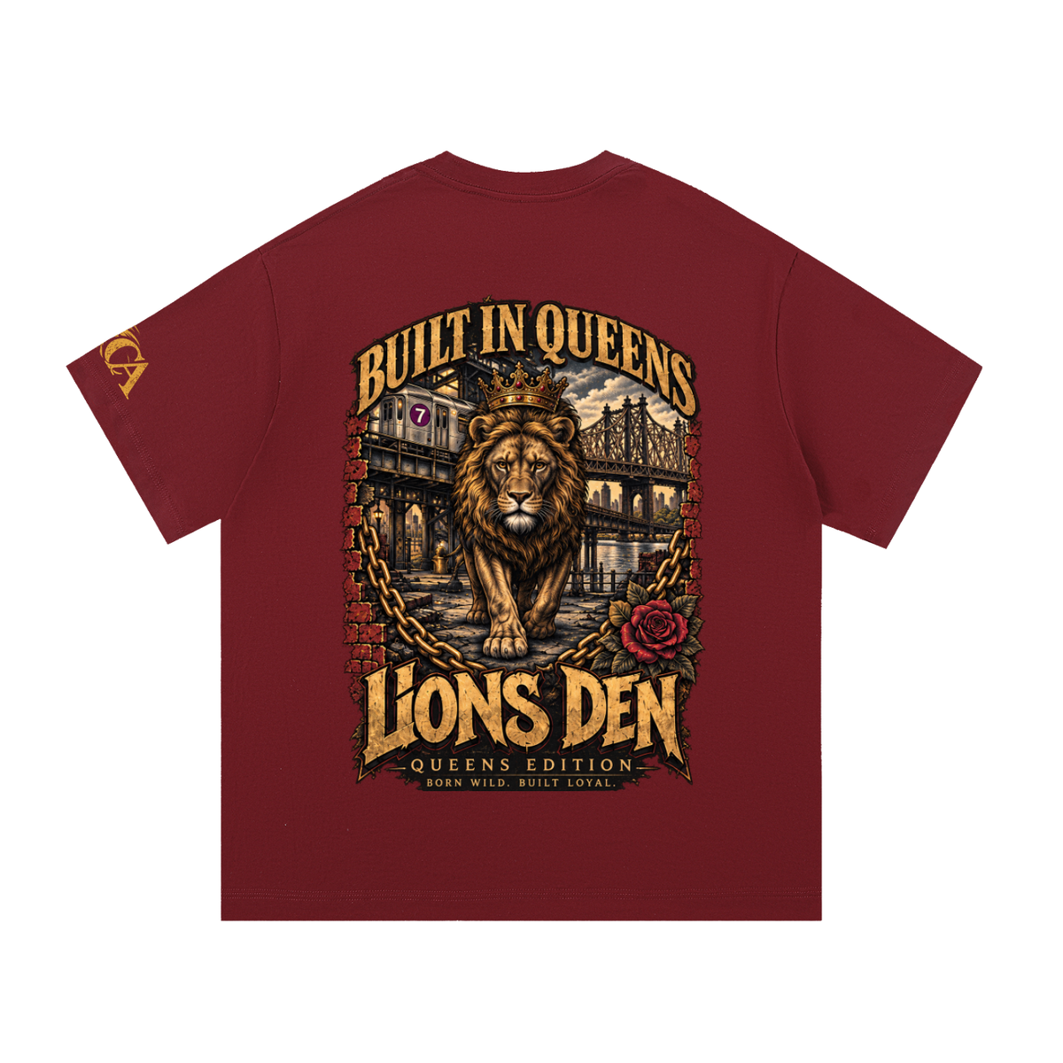 Built in Queens Oversized Tee