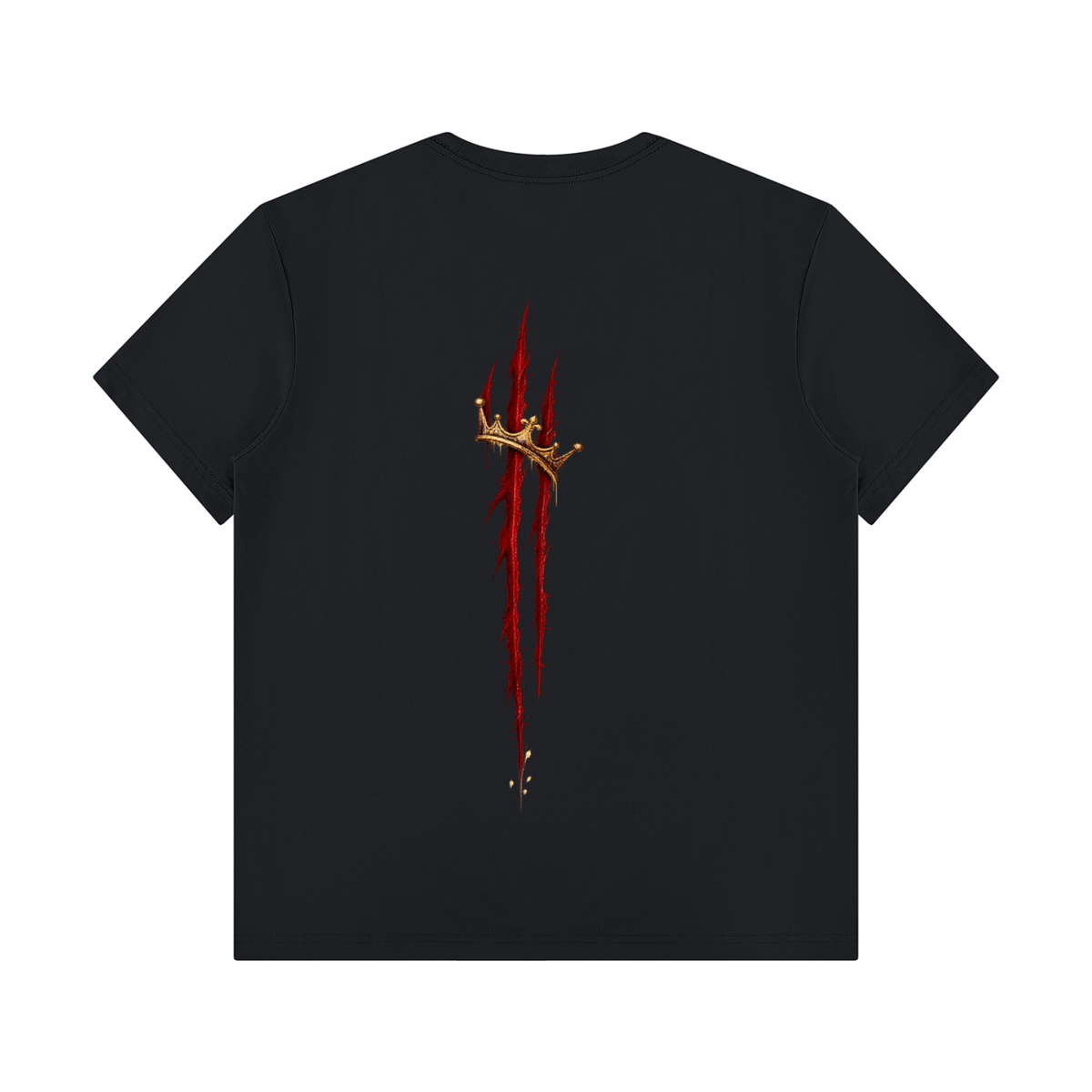 Crowned Clawmark Classic Crewneck Tee