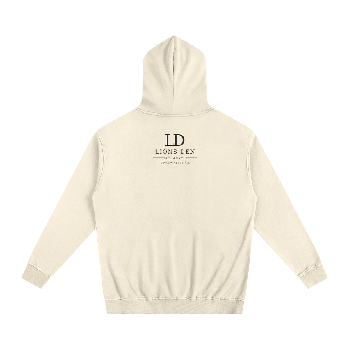 Loyalty Line Oversized Essential Hoodie