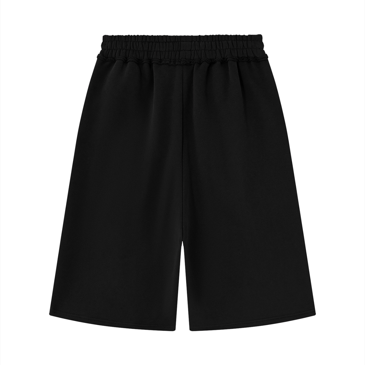 Crowned Stacked Lions Den Raw-Edge Fleece Shorts