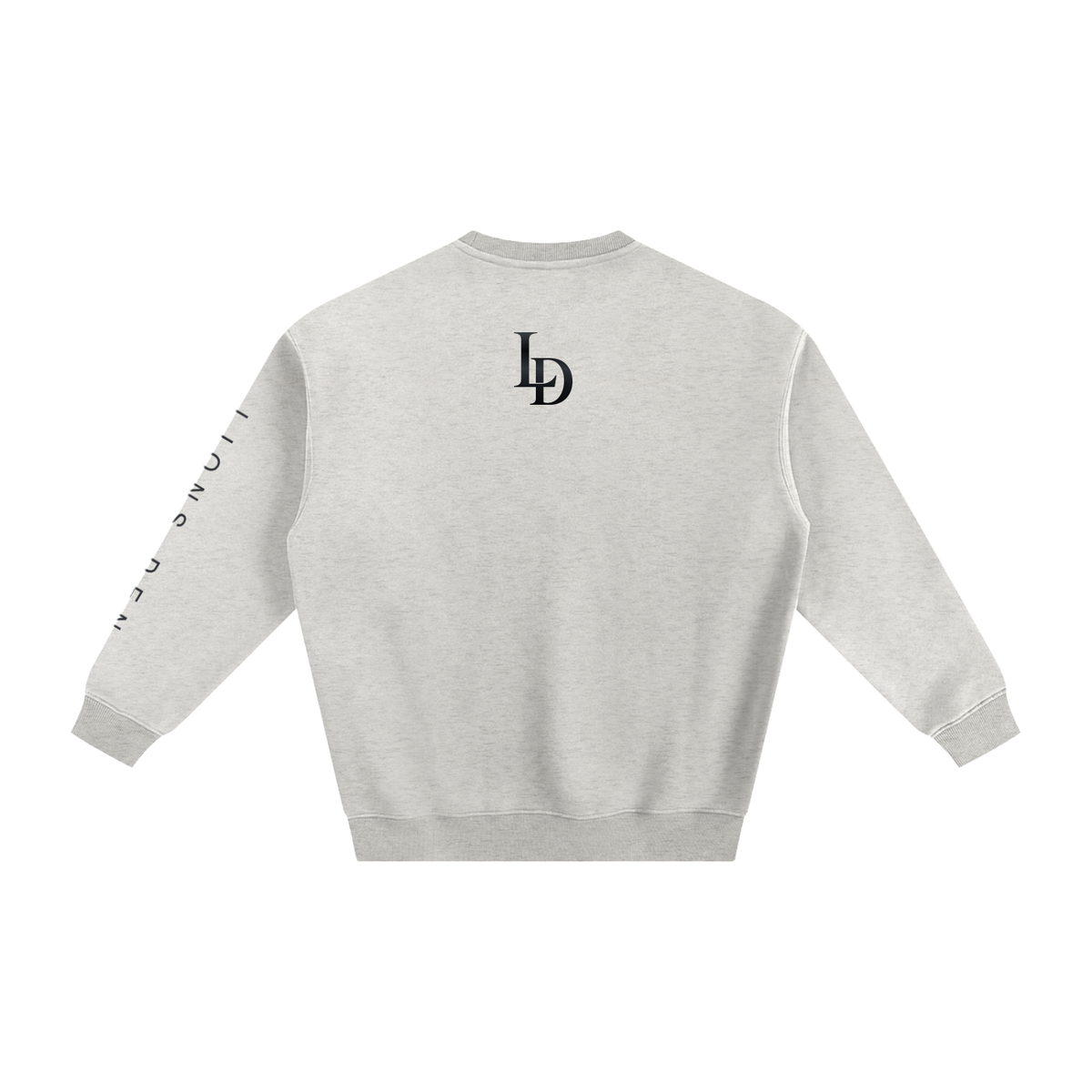 Lions Den EST. 2026 Monogram Fleece Crewneck