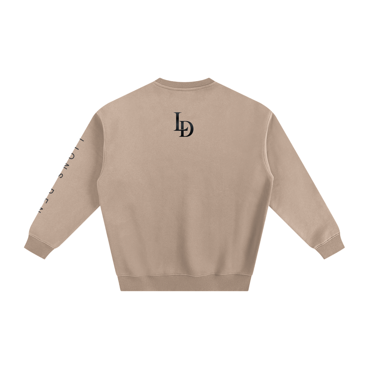 Lions Den EST. 2026 Monogram Fleece Crewneck