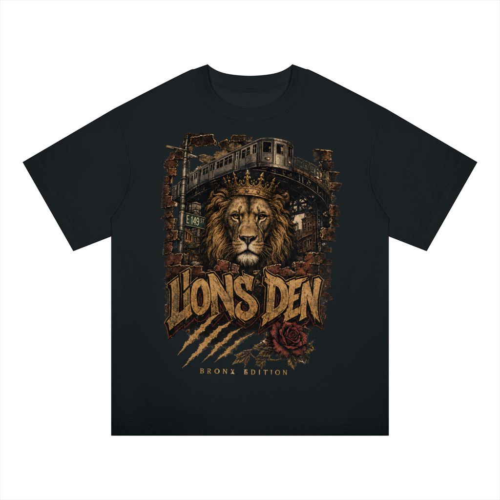 Roar of the Den Oversized Drop-Shoulder Tee