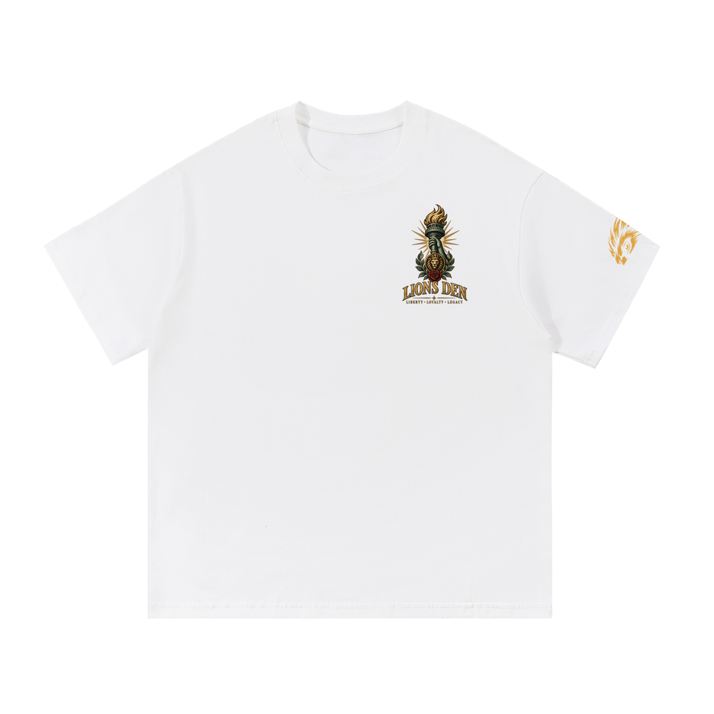 Crowned Lion Crest Essential Cotton Tee