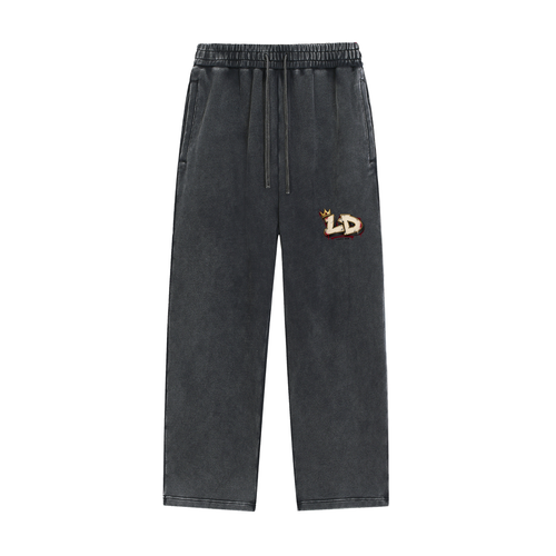 Crowned LD Snow-Wash Heavyweight Sweatpants