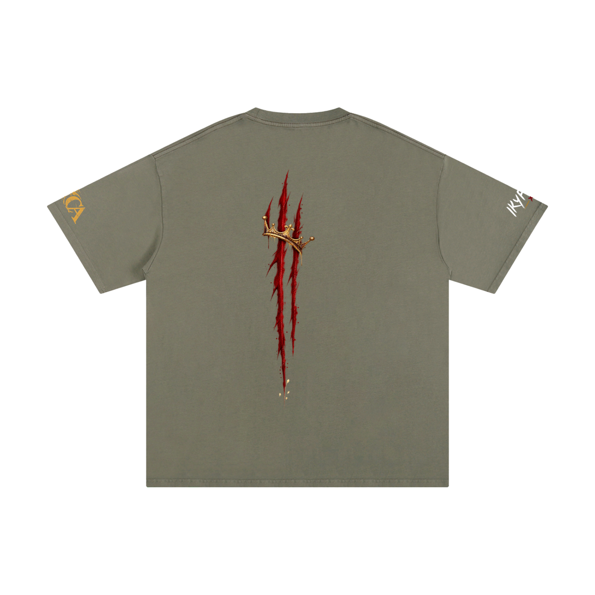 IKYF Lion White Pure Cotton Tee