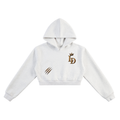 Rose + Claw Essential Cropped Hoodie