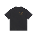 NYC Lion Profile Seal Vintage-Wash Oversized Tee