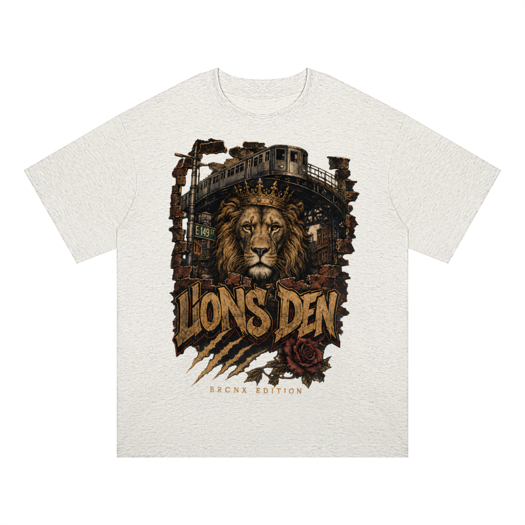 Roar of the Den Oversized Drop-Shoulder Tee