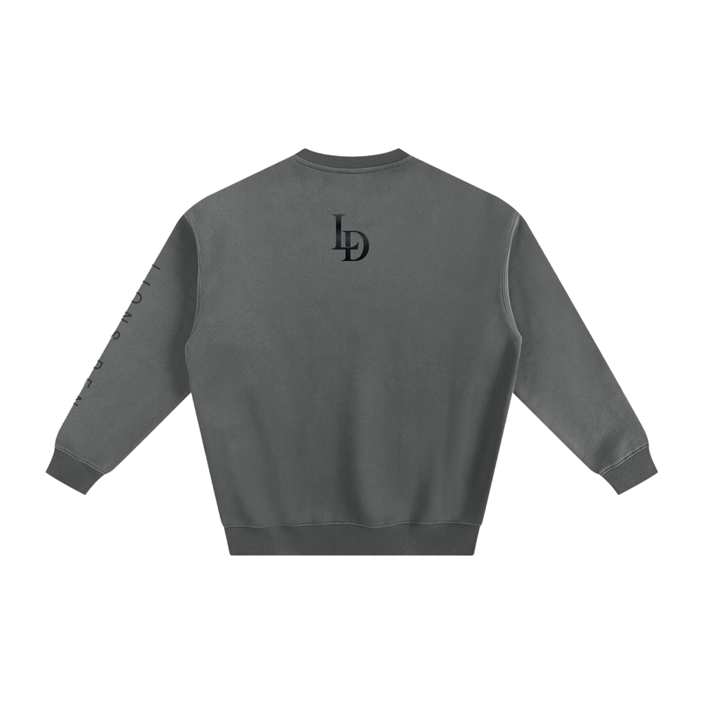 Lions Den EST. 2026 Monogram Fleece Crewneck