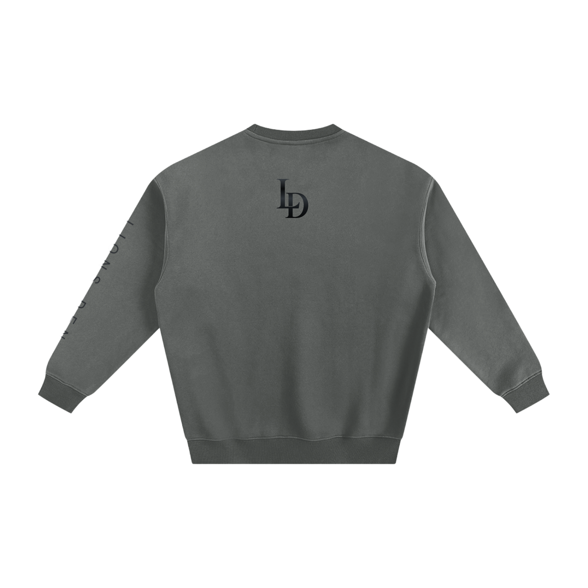 Lions Den EST. 2026 Monogram Fleece Crewneck