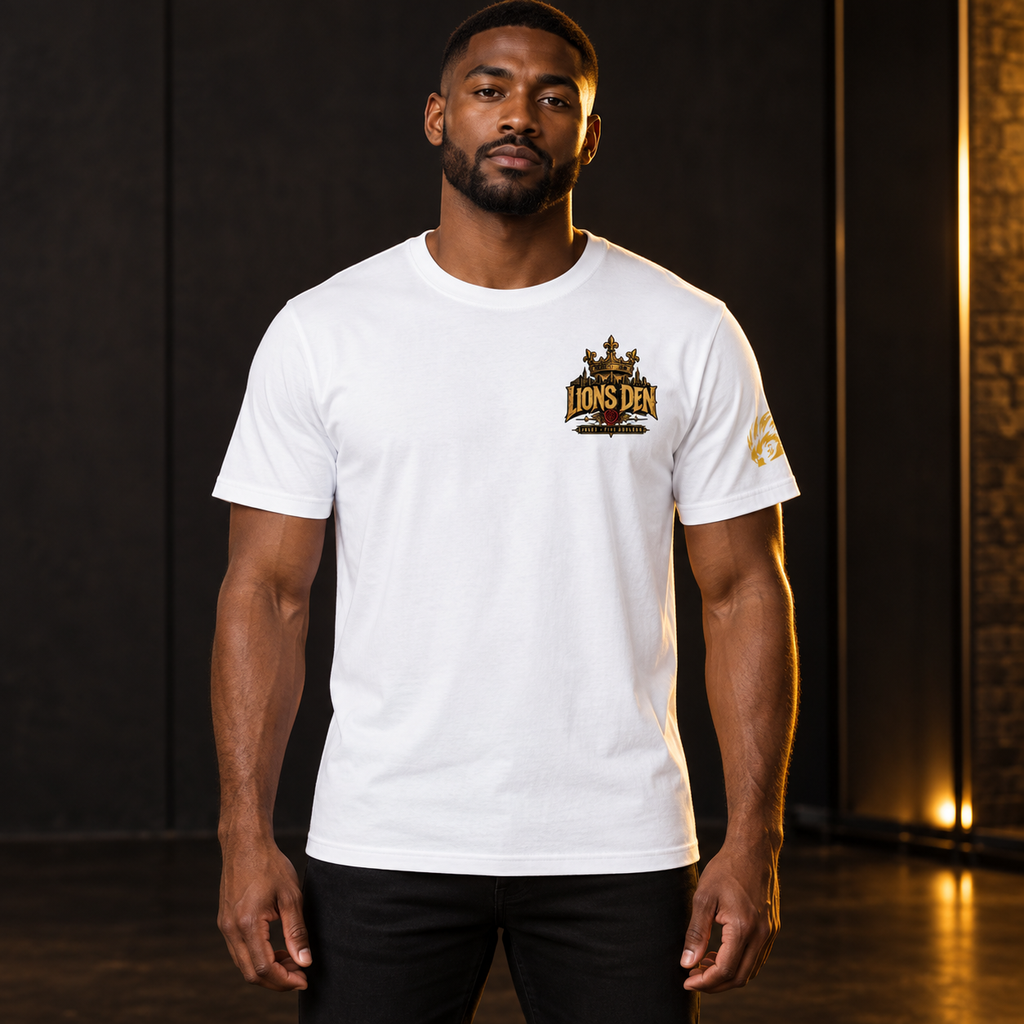 Built for the Pride Essential Cotton Tee on model