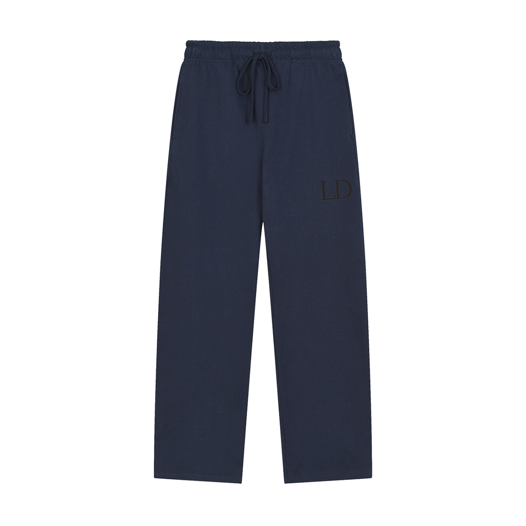 LD Minimal Straight-Leg Sweatpants