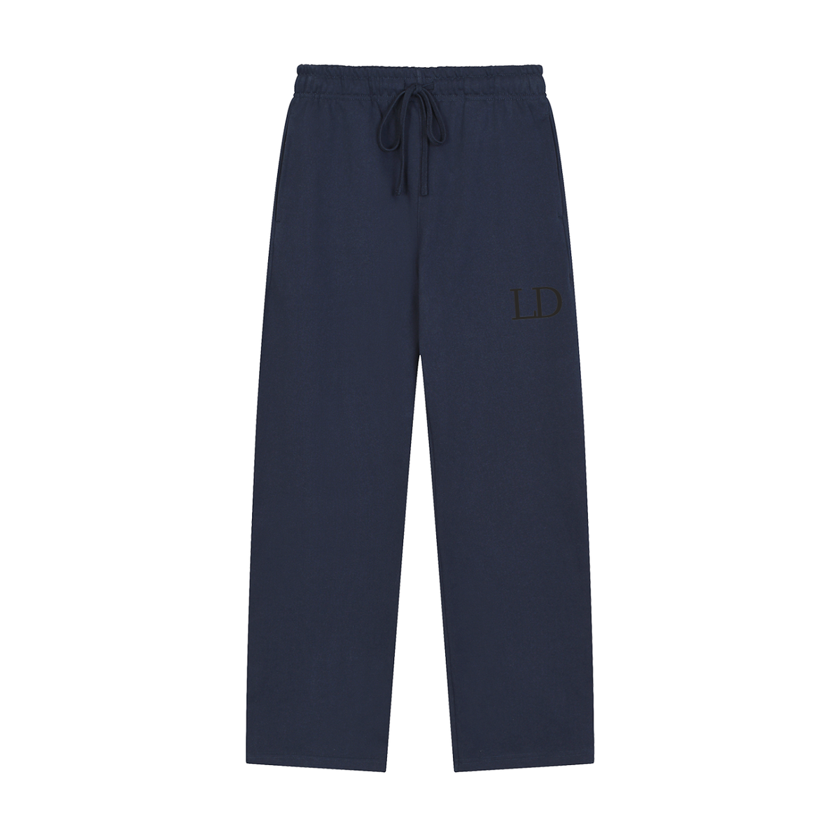LD Minimal Straight-Leg Sweatpants