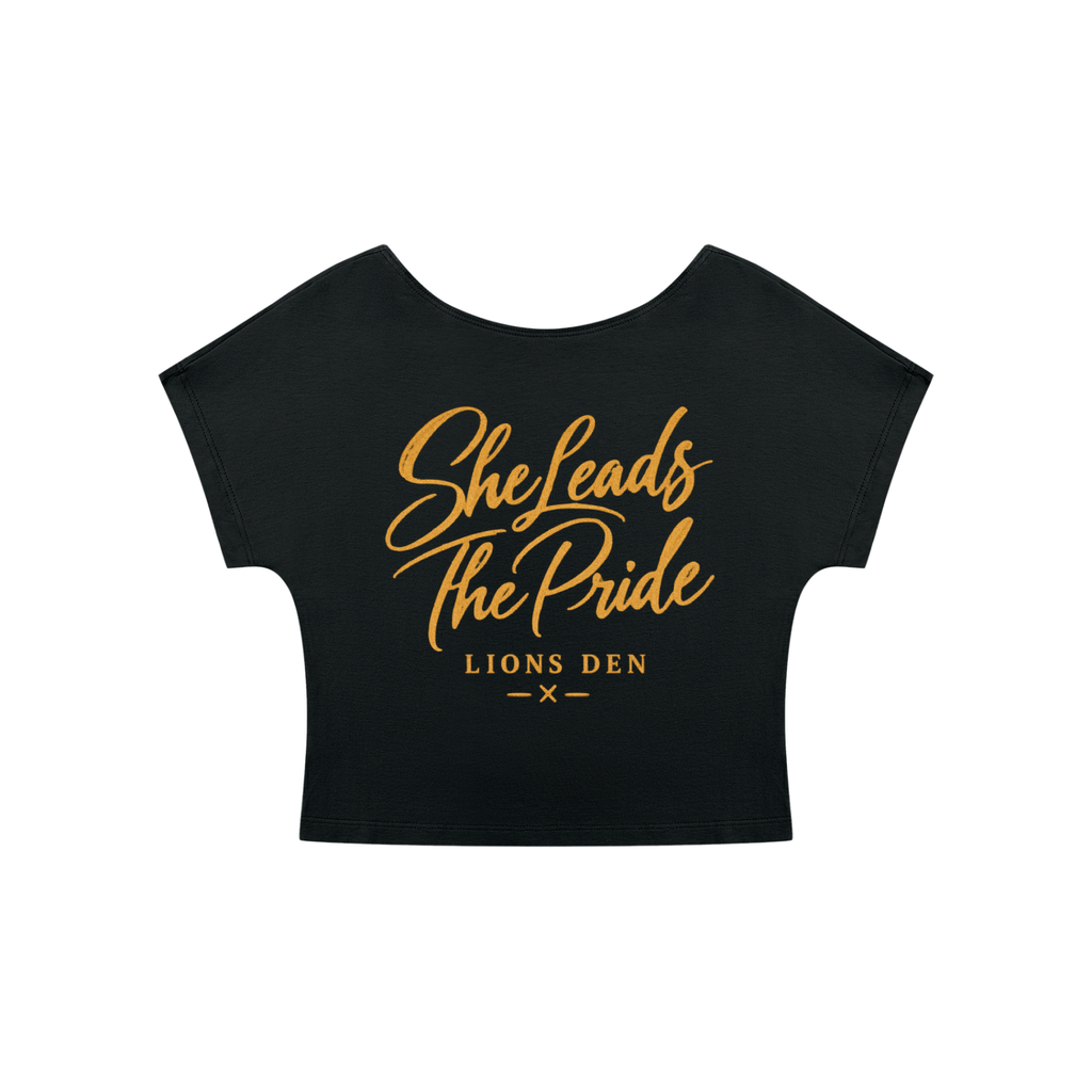 She Leads The Pride Women’s Open-Back Tee