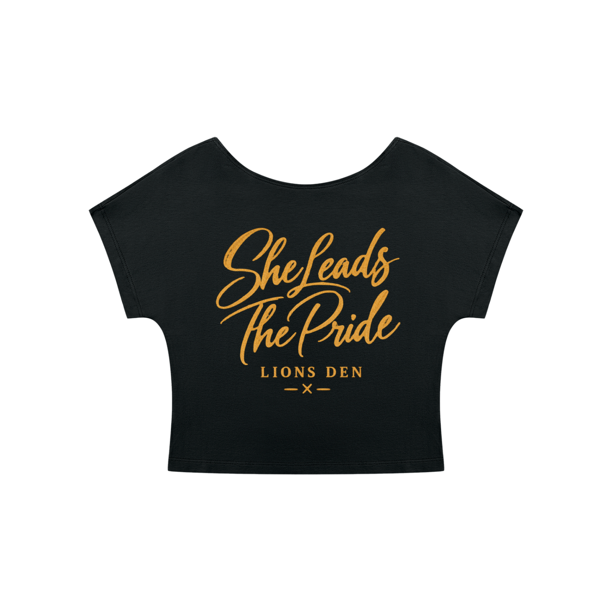 She Leads The Pride Women’s Open-Back Tee