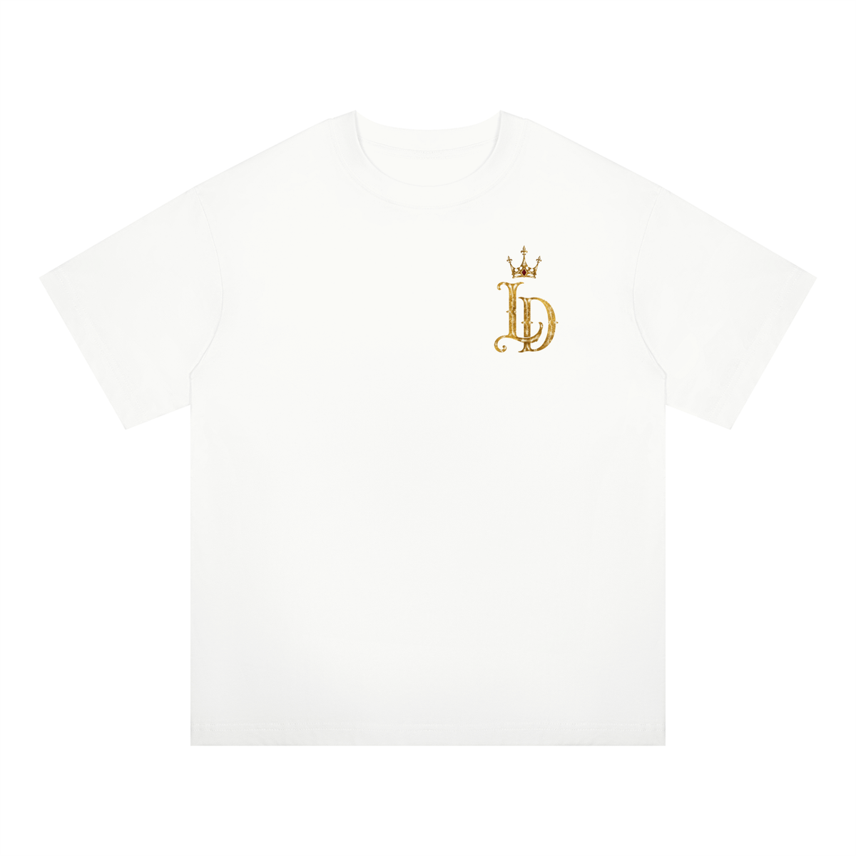 LD Classic Monogram Oversized Drop-Shoulder Tee