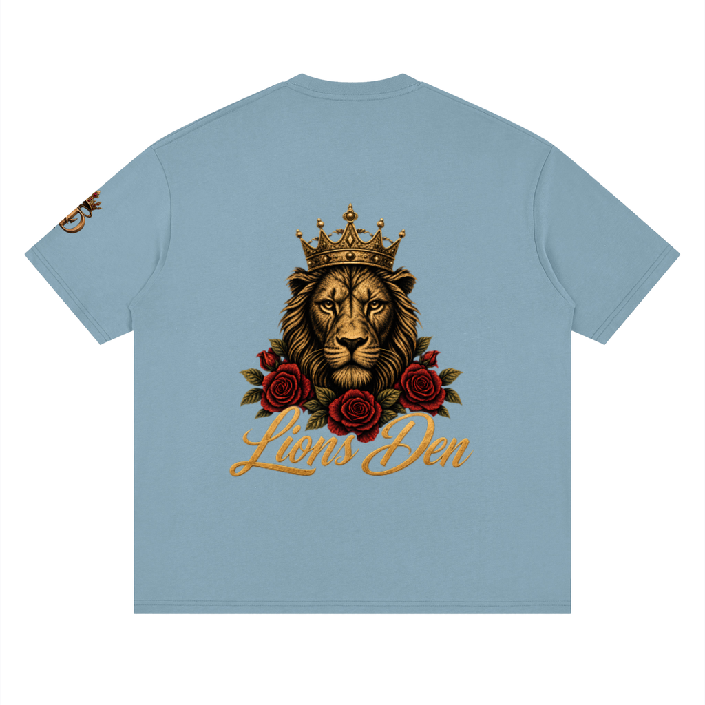 Built for the Pride Lion Streetwear Drop-Shoulder Tee