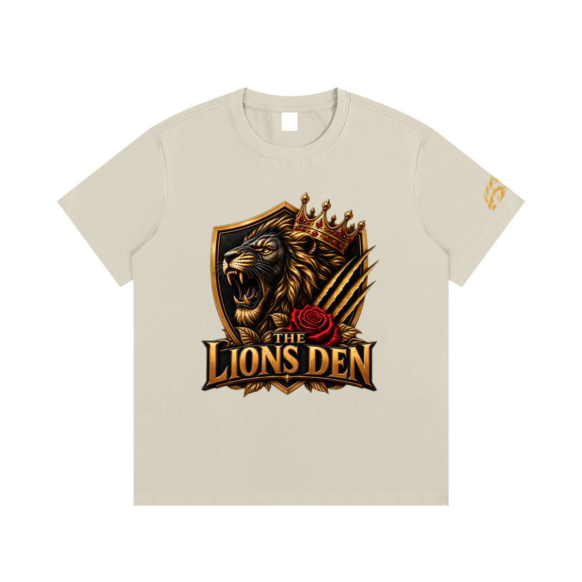 Crowned Lion Roar Essential Cotton Tee